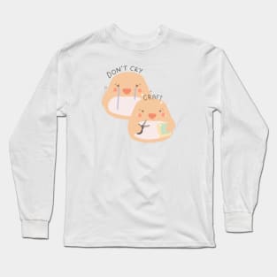 Don't Cry, Craft! Mochi Duck Long Sleeve T-Shirt